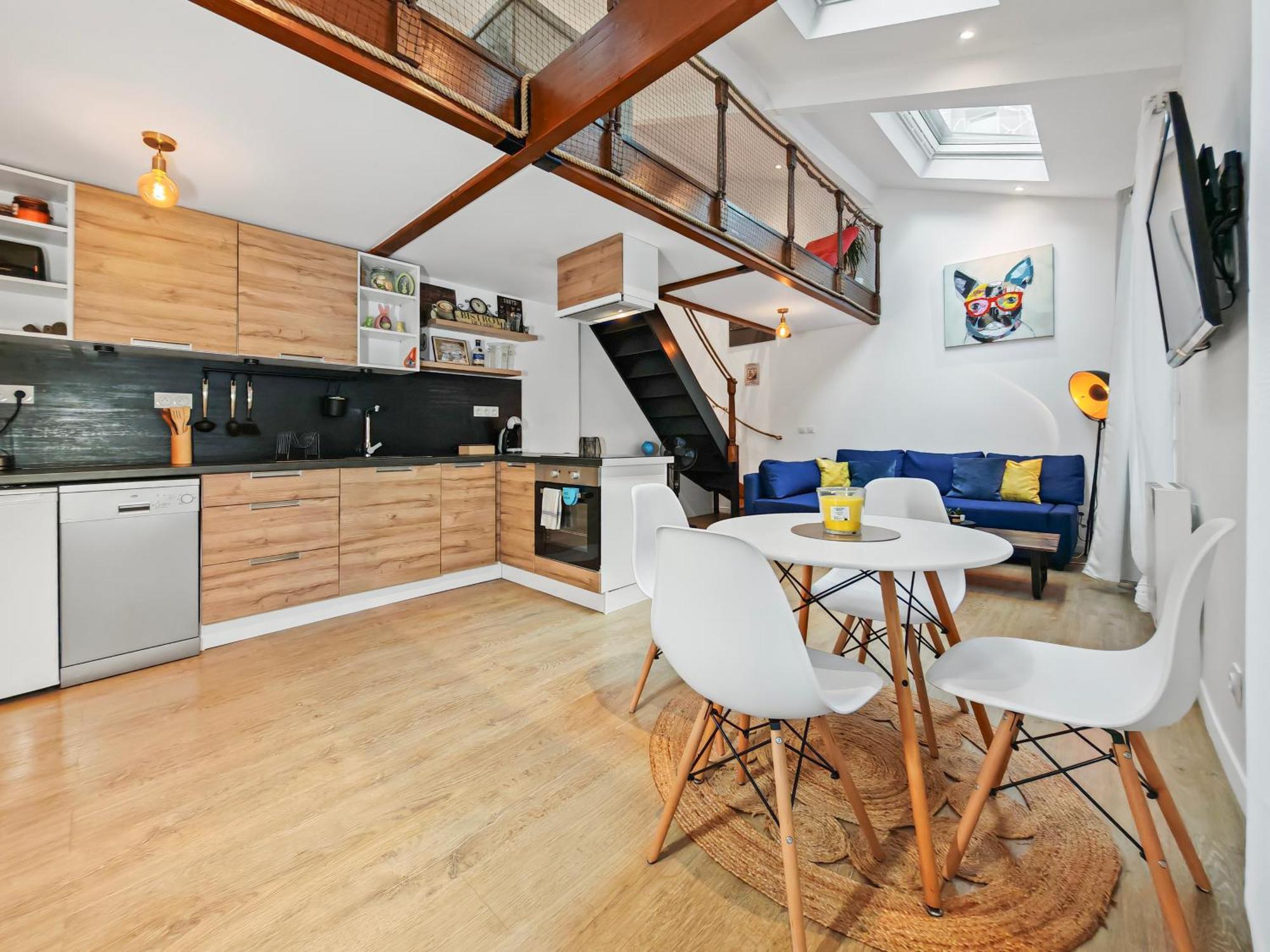 Loft Duplex A 2 Min De Paris - Parking Gratuit Le Pré-Saint-Gervais Exterior foto