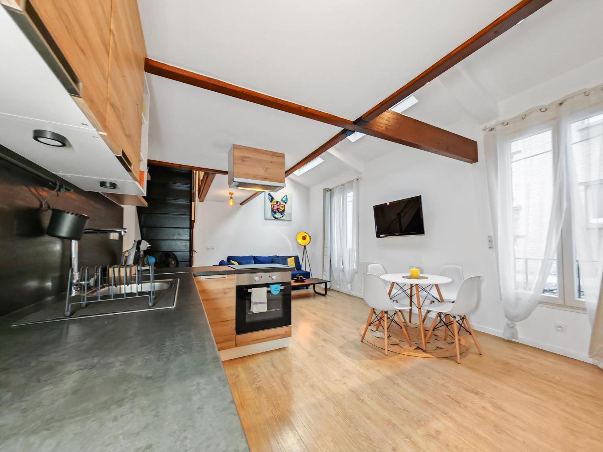 Loft Duplex A 2 Min De Paris - Parking Gratuit Le Pré-Saint-Gervais Exterior foto